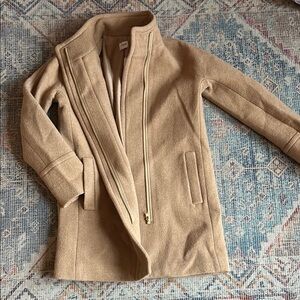J. Crew Women's wool blend top coat